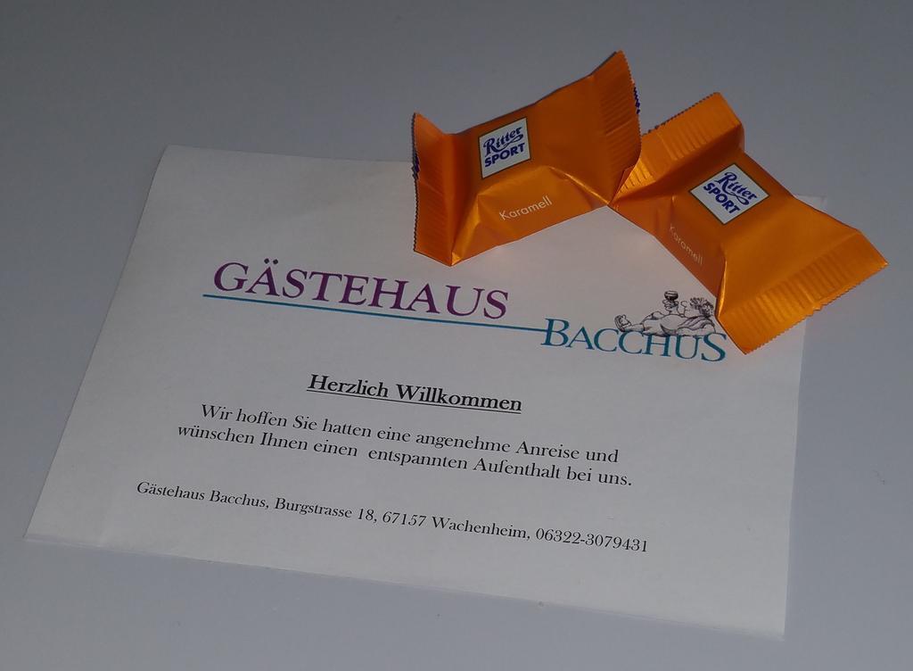 Gaestehaus Bacchus Wachenheim an der Weinstraße Exterior photo